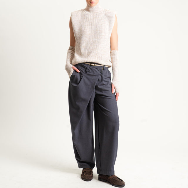 Philia Loft-Pantalone portafoglio - antracite