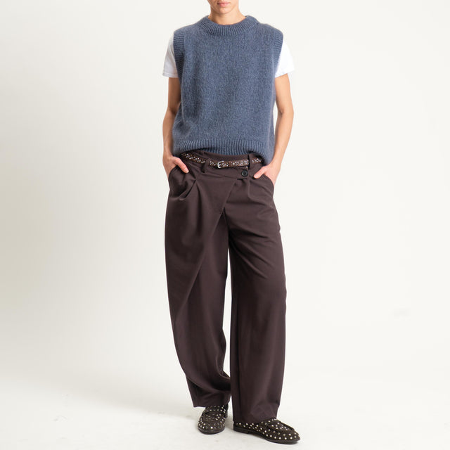 Philia Loft-Pantalone portafoglio - cioccolato