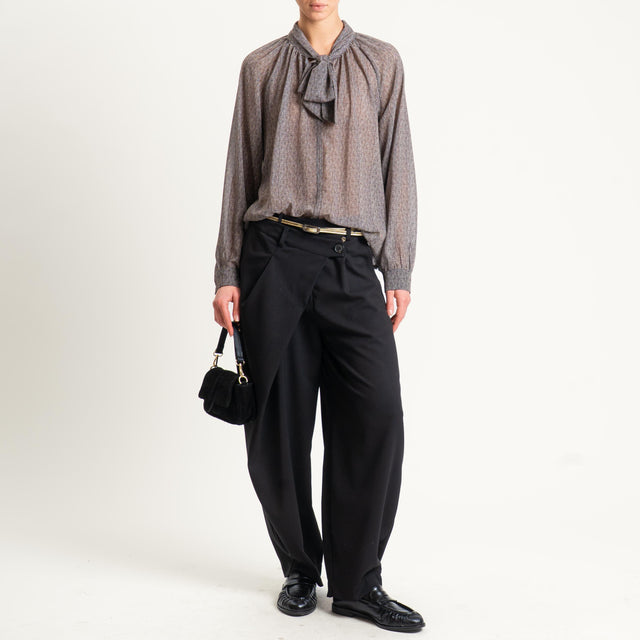 Philia Loft-Pantalone portafoglio - nero