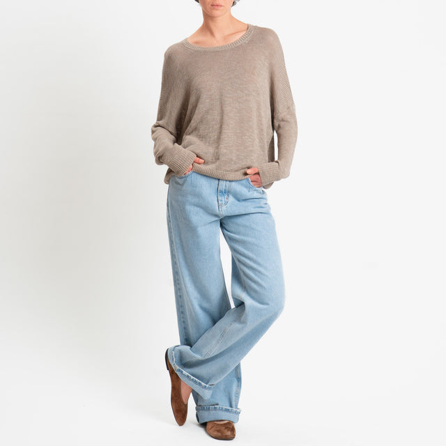 Souvenir-Maglia scollo v dietro - corda