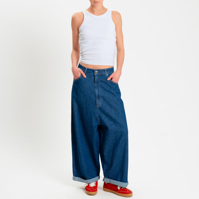 Souvenir-Jeans super baggy fit - denim blu