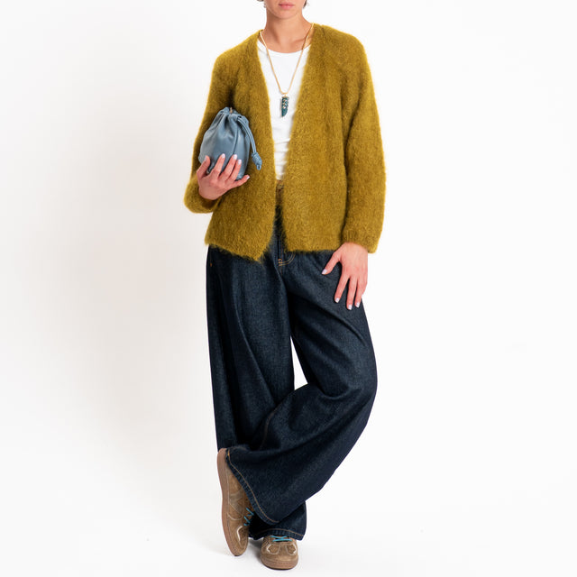 Souvenir-Cardigan mohair - olio