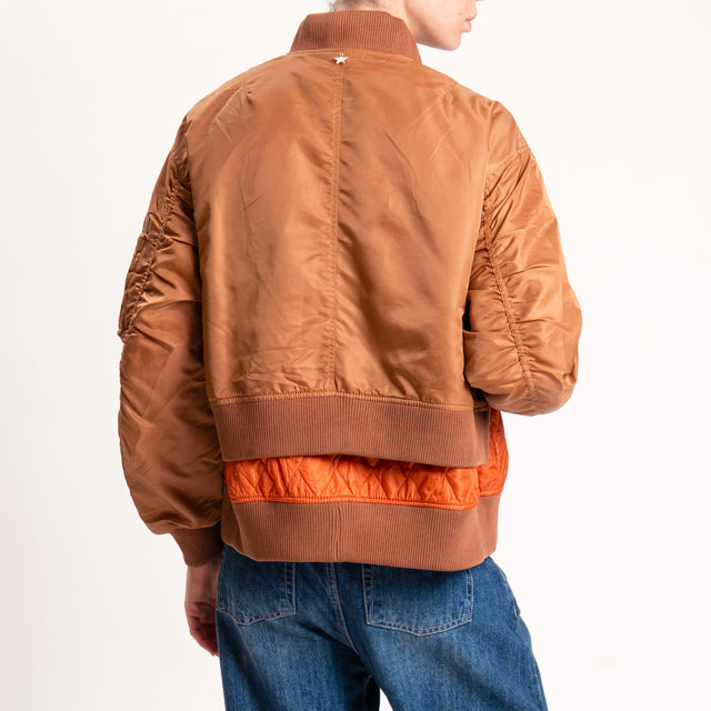 Souvenir-Bomber bicolore - tegola