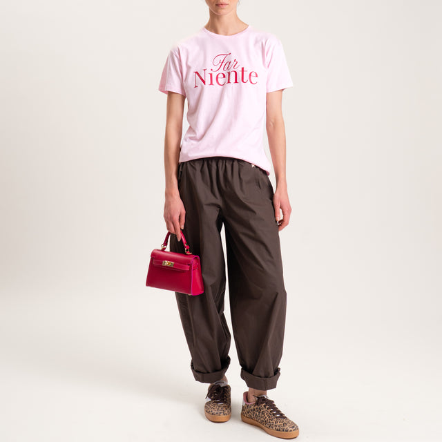 Souvenir-Pantalone balloon cotone super light - cioccolato