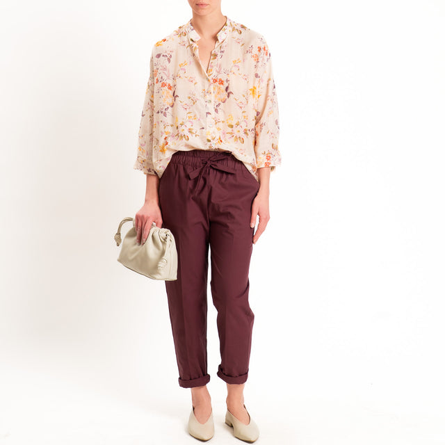 Souvenir-Pantalone cotone elasticizzato con coulisse - india