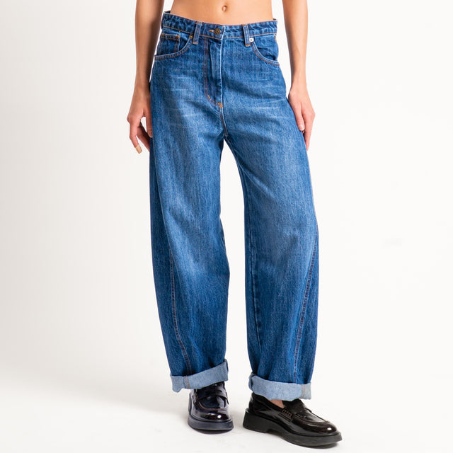 Souvenir-Jeans CHLOE' balloon - denim