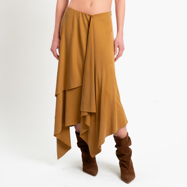 Souvenir-Gonna portafoglio elastico in vita - biscotto