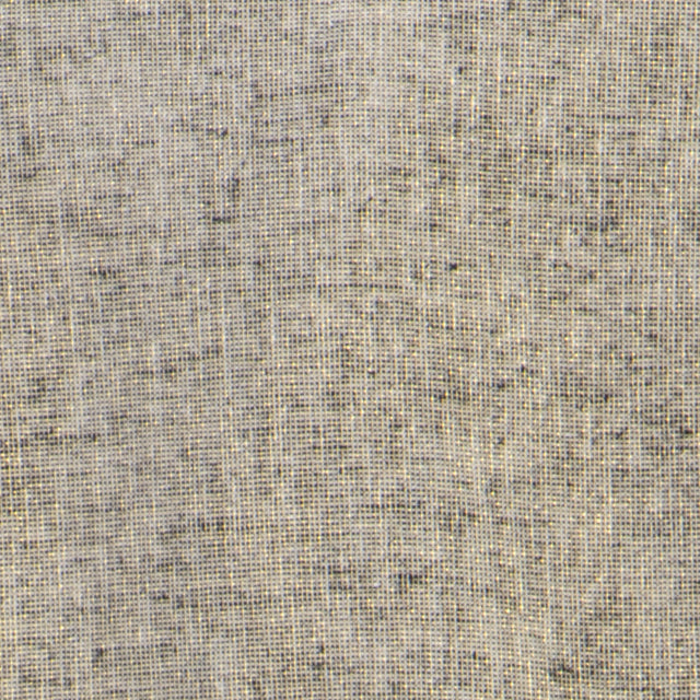 Vicolo-Pantalone misto lino filo lurex - grigio melange/oro
