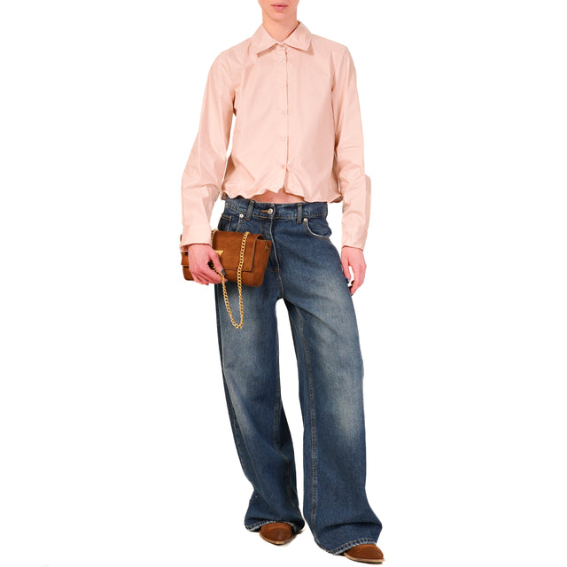 Vicolo-Camicia con ferretto modellabile - rosa