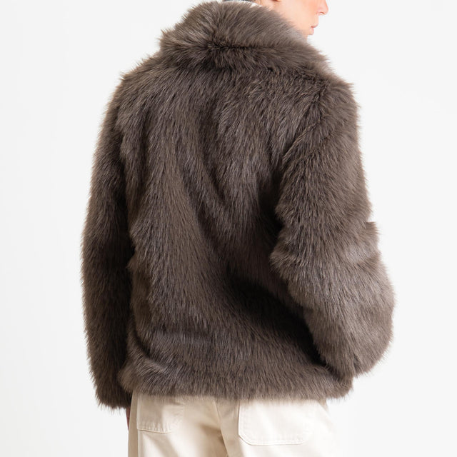 Tensione in-Ecopelliccia - fango