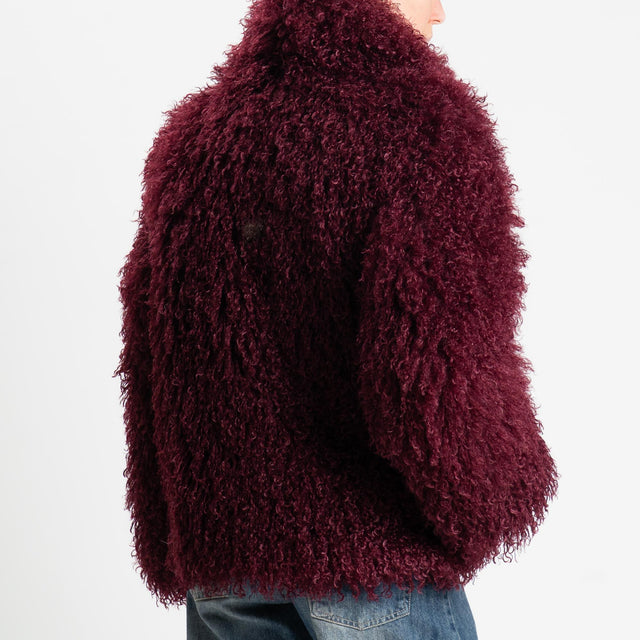 Tensione in-Ecomongolia con tasche - Bordeaux