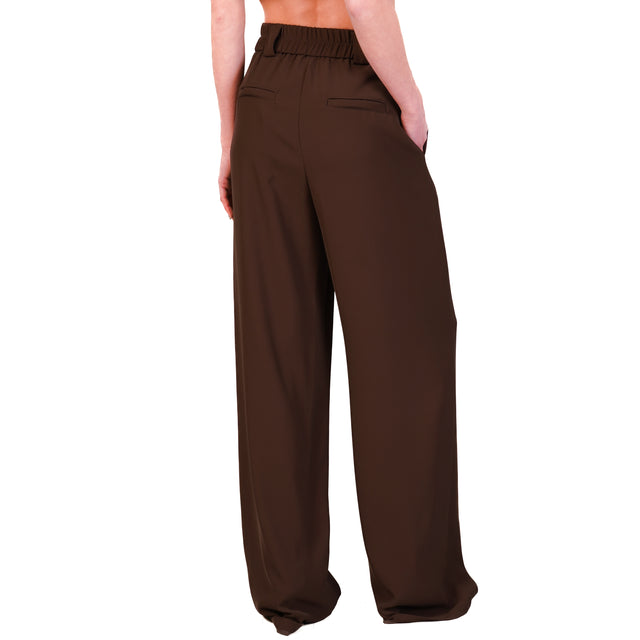 Chaleco y pantalón Tension in-Complete tejido fluido - ébano