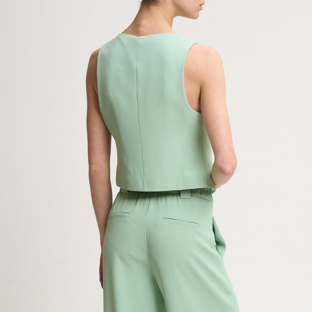 Tensione in-Completo gilet e pantalone - acqua