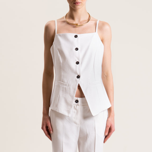 Tensione in-Completo top e pantalone - burro