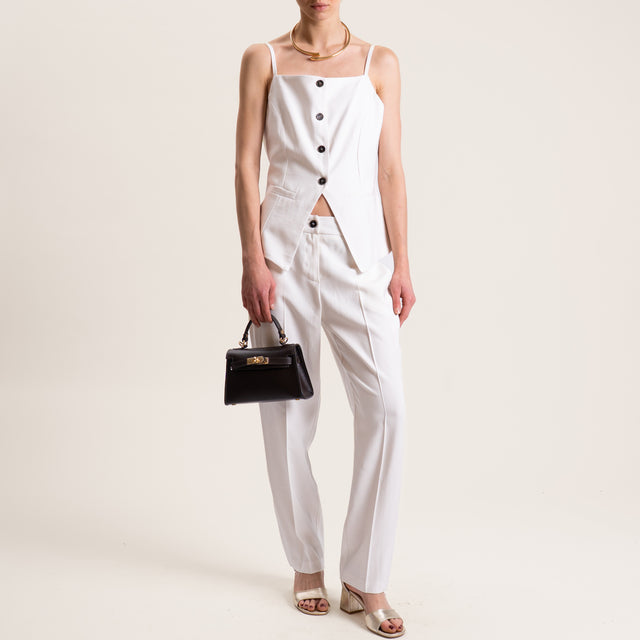 Tensione in-Completo top e pantalone - burro