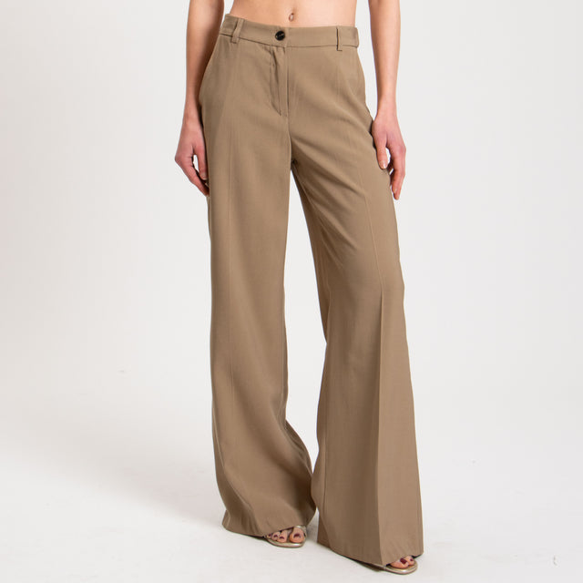 Tensione in-Pantalone palazzo - safari