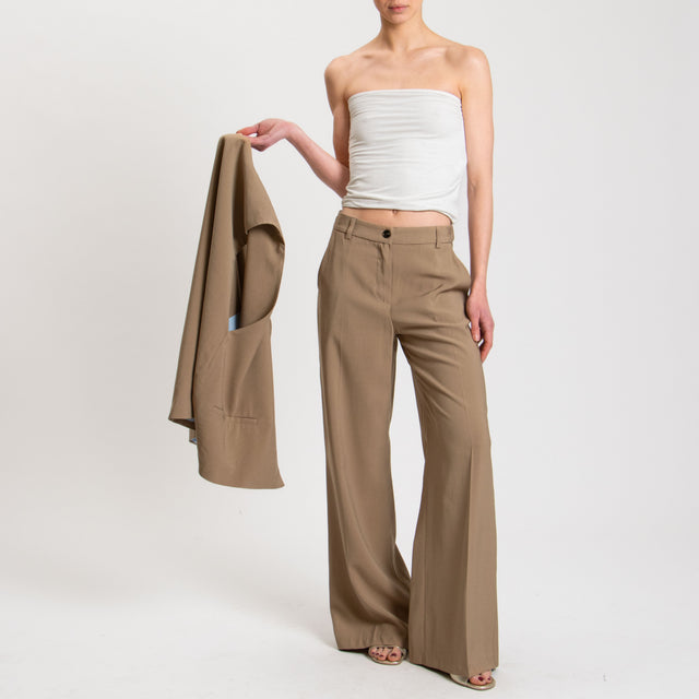 Tensione in-Pantalone palazzo - safari