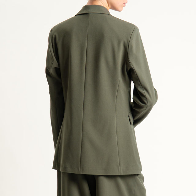 Tensione in-Giacca con applicazioni - militare