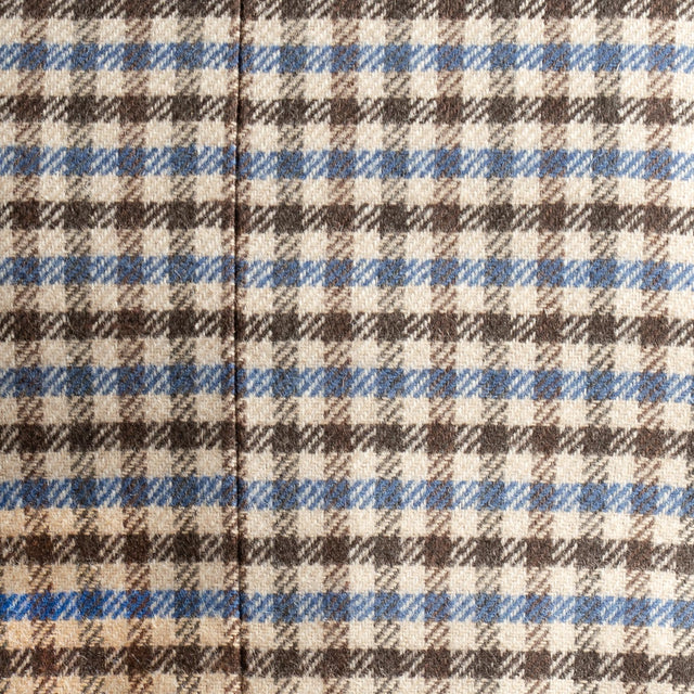 Tensione in-Giacca doppiopetto quadri con spille - beige/royal/moro