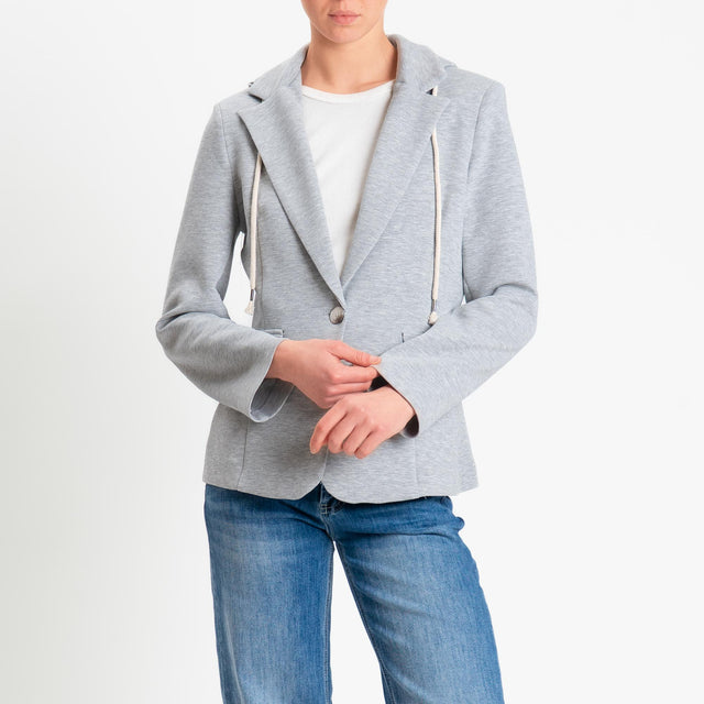 Tensione in-Giacca con cappuccio rimovibile - grigio