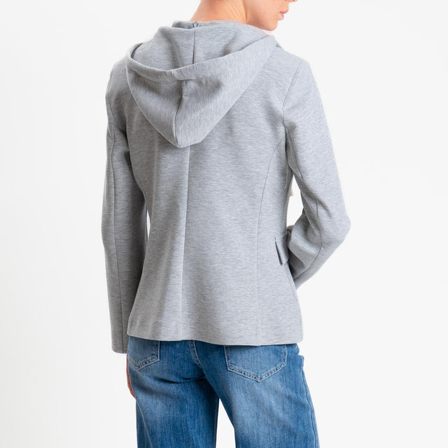 Tensione in-Giacca con cappuccio rimovibile - grigio