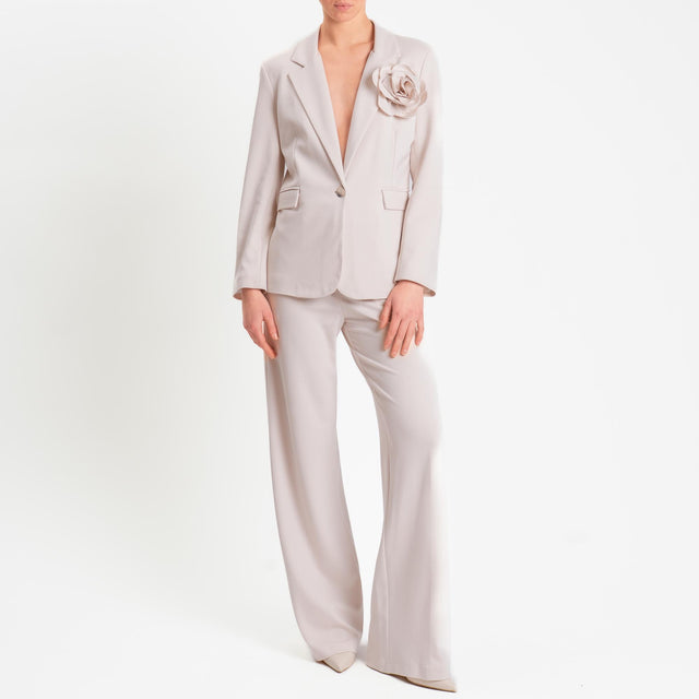 Tensione in-Giacca punto milano spilla rimovibile - burro