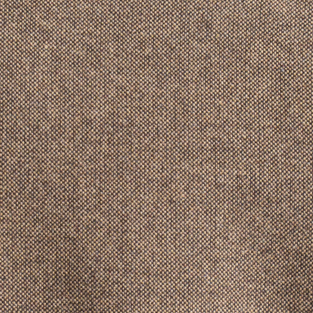 Tensione in-Camicia misto lana melange con cravatta - tabacco