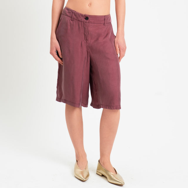 Tensione in-Bermuda in cupro - vino