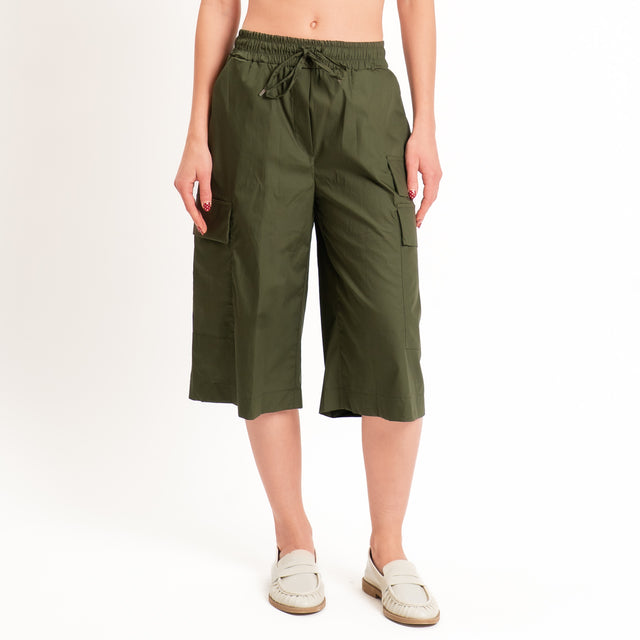 Tensione in-Bermuda cargo parachute con coulisse - militare