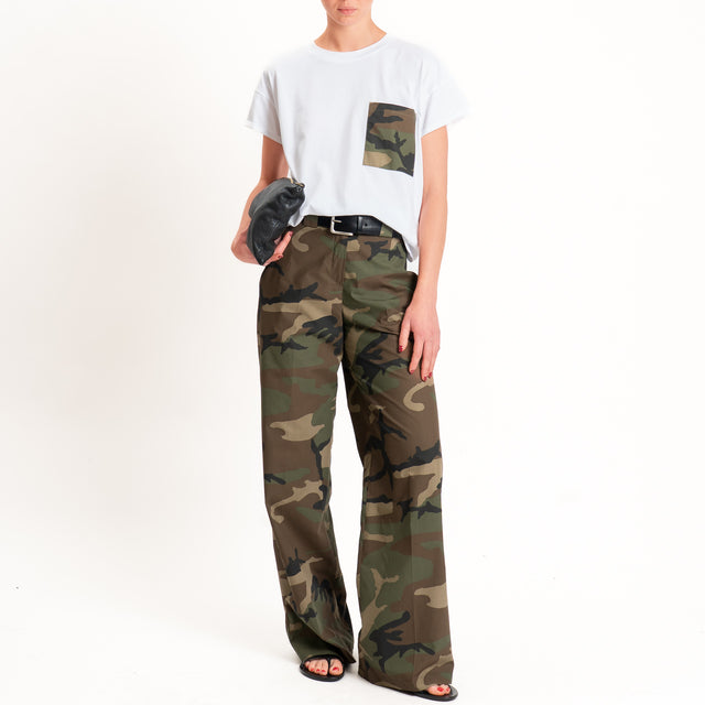 Tensione in-Pantalone camouflage cotone super light - militare/moro/beige