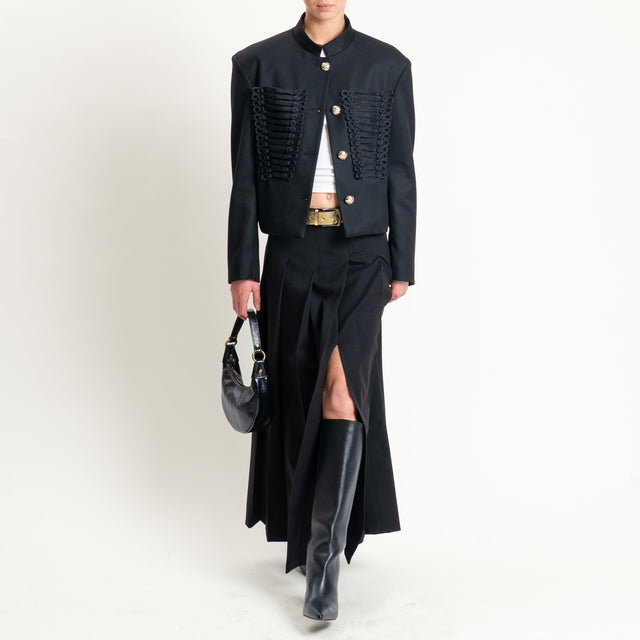 Tensione in-Giacca con applicazioni - nero/oro