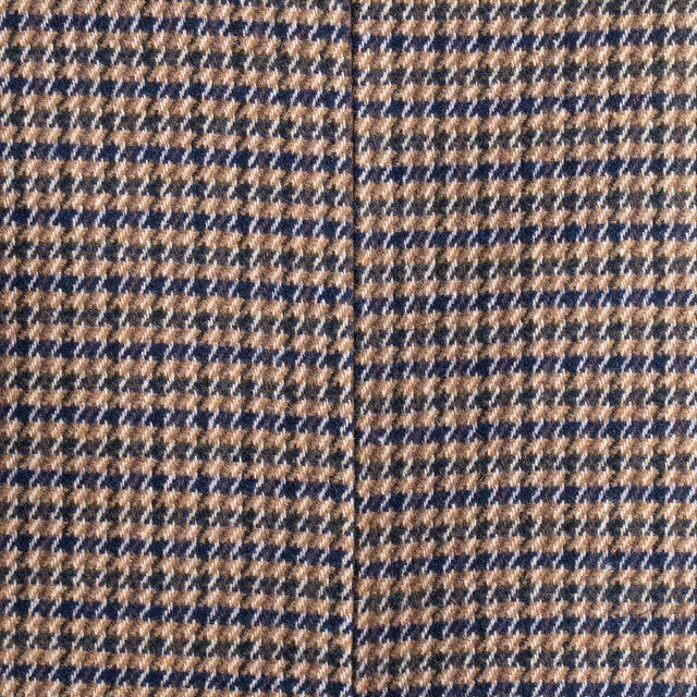 Tensione in- Giacca doppiopetto pied de poule - blu/moro/sand