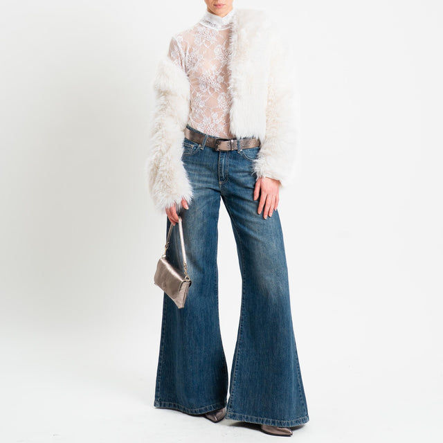 Tensione in-Body in pizzo - bianco