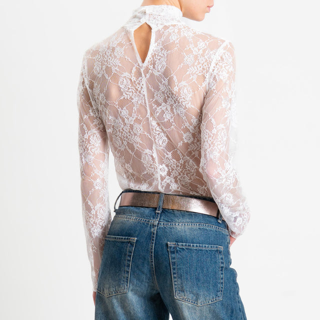 Tensione in-Body in pizzo - bianco