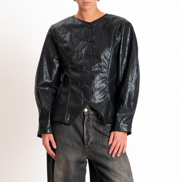 Tensione in-Giacca similpelle - nero