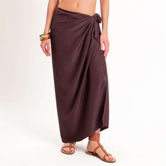 Tensione in-Gonna pareo - burgundy