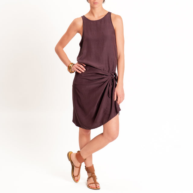Tensione in-Gonna corta pareo - burgundy
