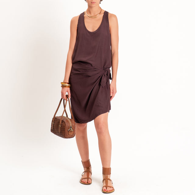 Tensione in-Gonna corta pareo - burgundy