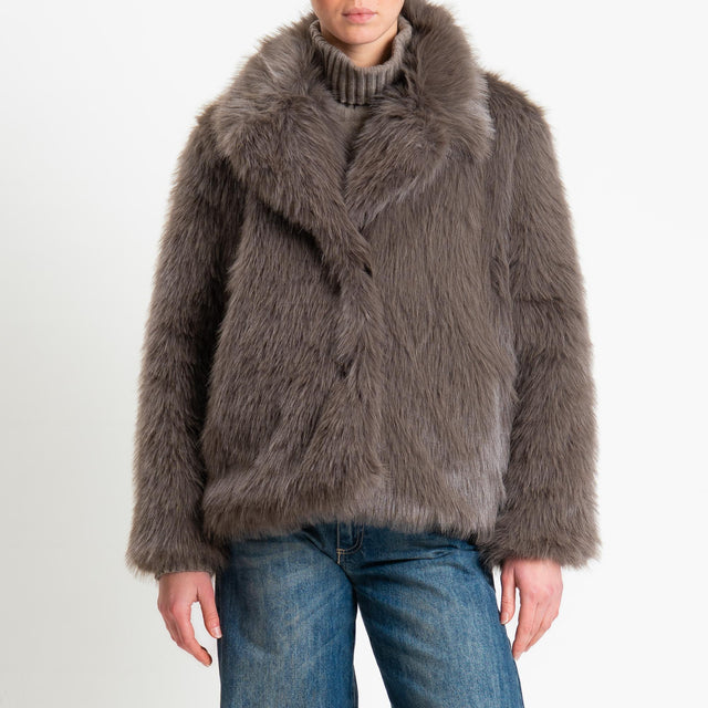 Tensione in-Ecopelliccia - fango