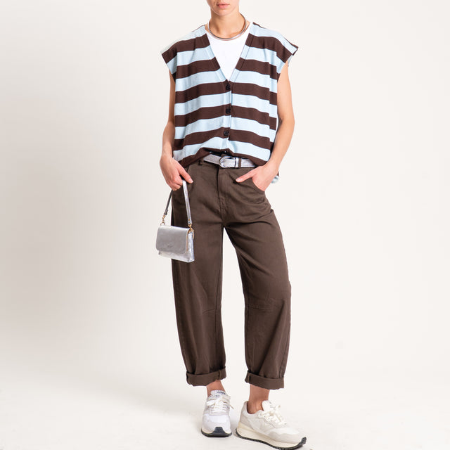 Tensione in-Pantalone elastico dietro - caffe'
