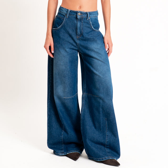 Tensione in-Jeans ARIEL barrel wide leg fit - denim