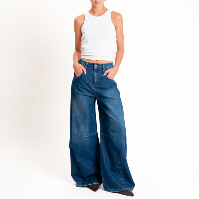Tensione in-Jeans ARIEL barrel wide leg fit - denim