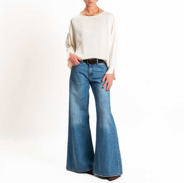 Tensione in-Blusa satin - burro
