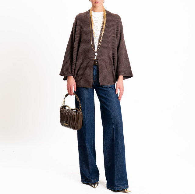 Tensione in-Jeans tasche davanti - denim scuro
