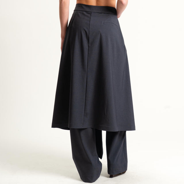 Tensione in-Pantalone portafoglio - antracite