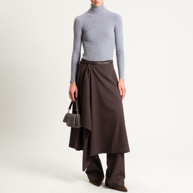 Tensione in-Pantalone portafoglio - moro