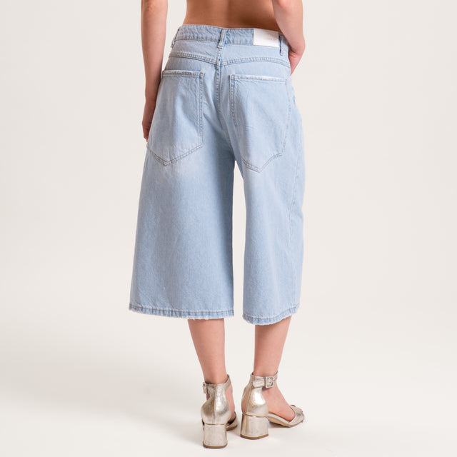 Tensione in-Bermuda jeans GIUSI - denim