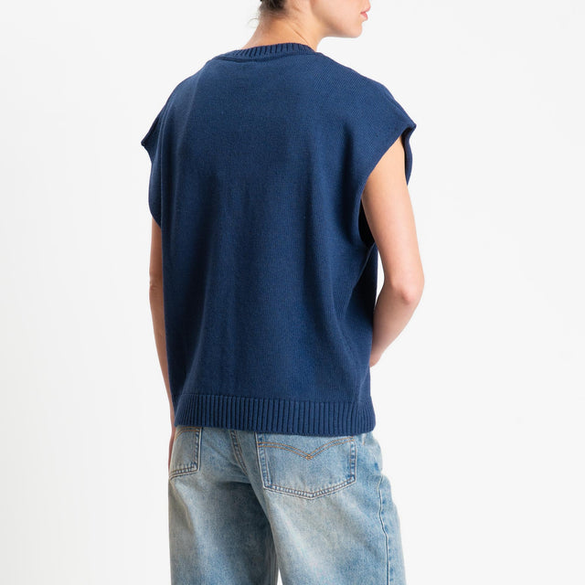 Tensione in-Gilet N5 - blu/white