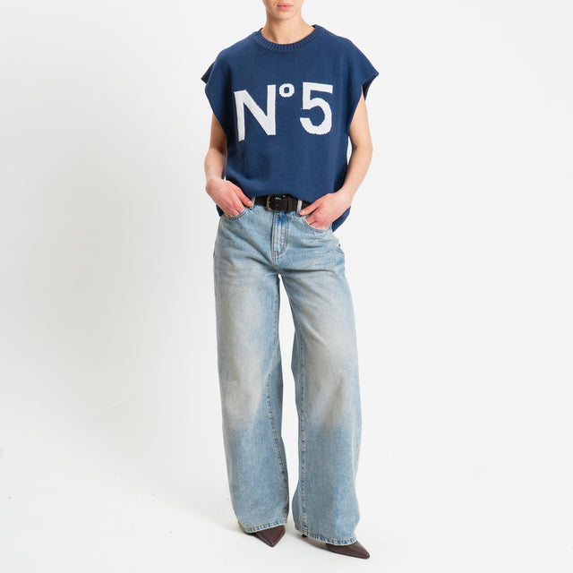 Tensione in-Gilet N5 - blu/white