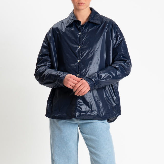 Tensione in-Giacca camicia aspes 100 grammi - blu